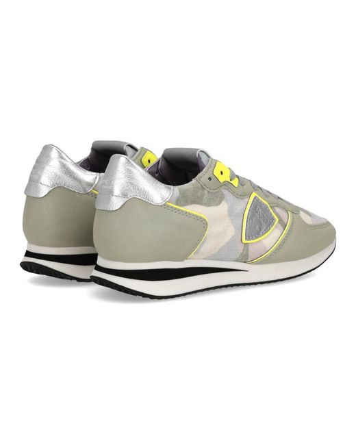 Philippe Model Gray Sneakers