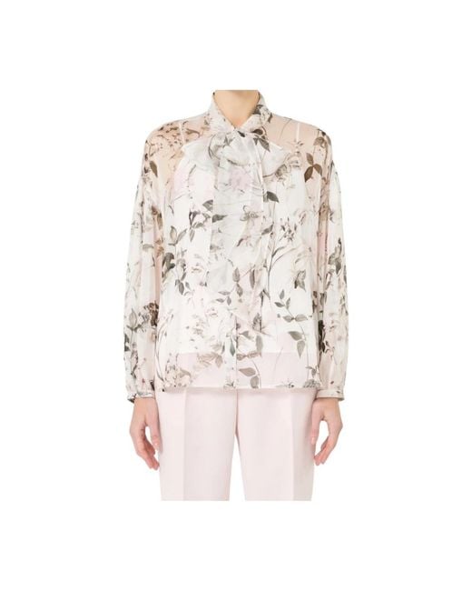 Blouses Max Mara de color White