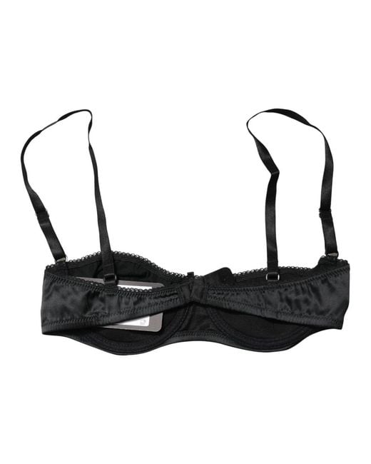 Dolce & Gabbana Black Bras