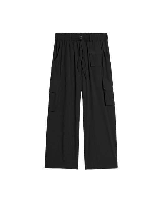Y-3 Ut Straight Pants in het Black