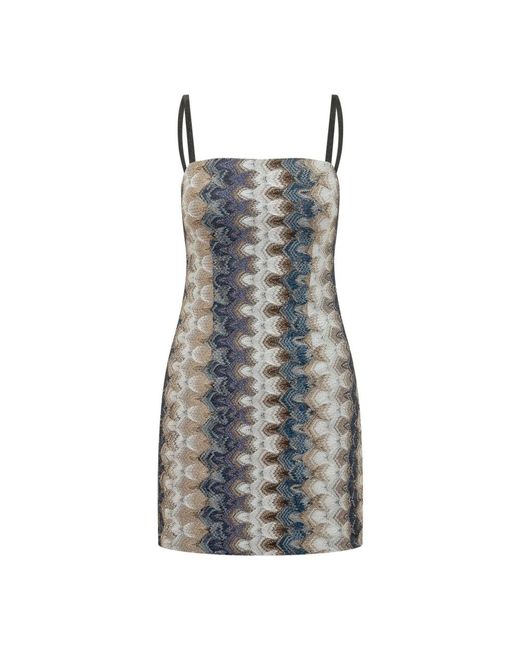 Missoni Gray Short Dresses
