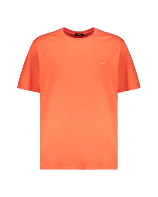 Herno Orange T-Shirts for men