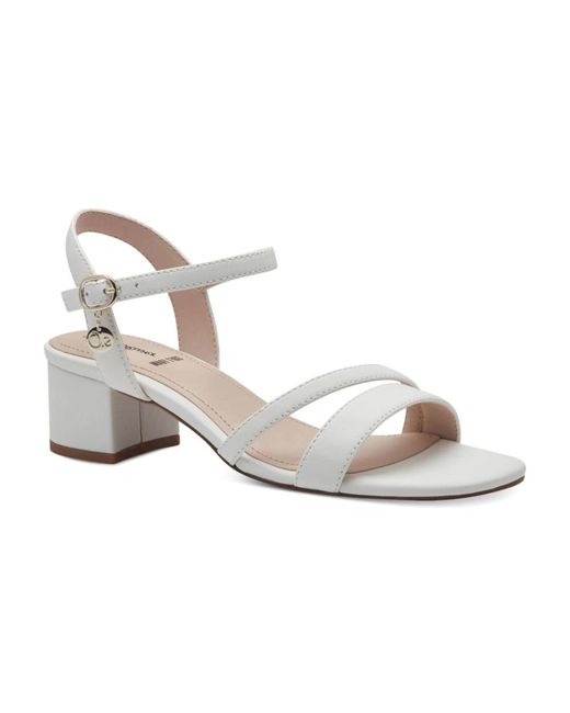 S.oliver White High Heel Sandals