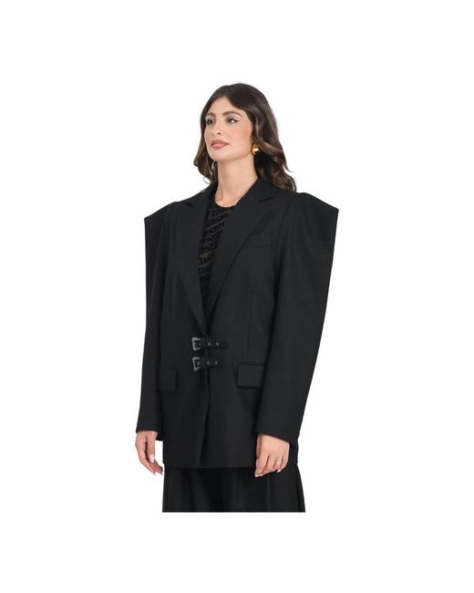 Blazers di Versace Jeans Couture in Black