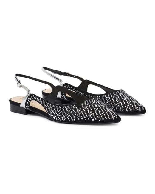 Liu Jo Blue Ballerina Shoes