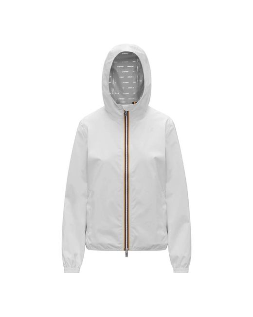 K-Way Gray Lily Jacket