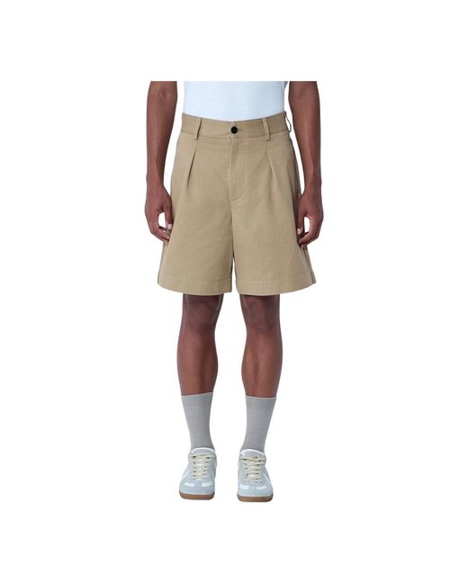 Noah NYC Natural Casual Shorts for men