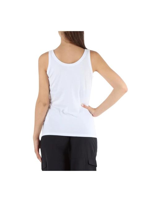 Tops > sleeveless tops EA7 en coloris White
