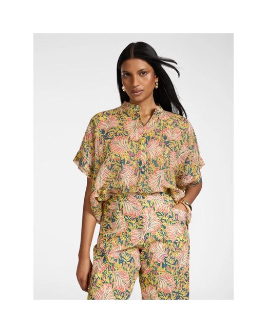 Blouses Elena Miro de color Yellow