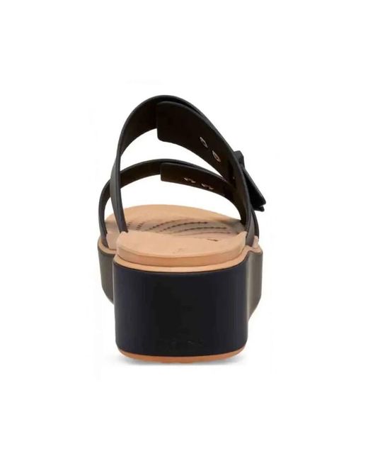 CROCSTM Black Wedges
