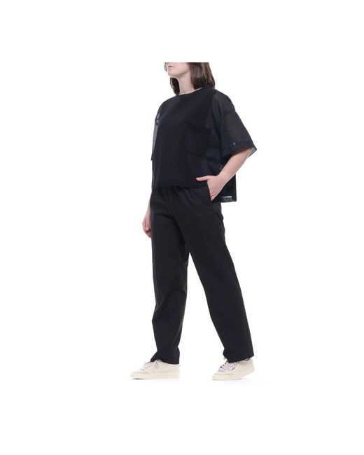 Pomandère Black Straight Trousers
