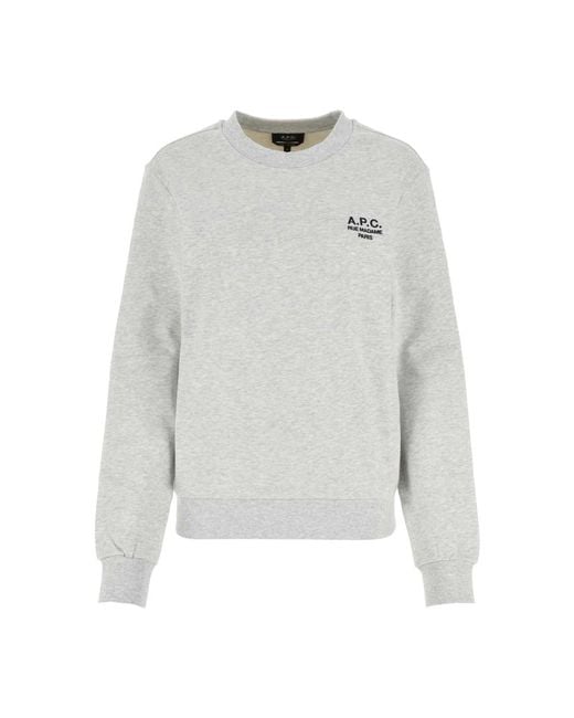 A.P.C. Gray Sweatshirts