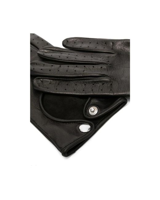 Ernest W. Baker Black Gloves for men