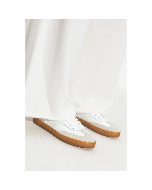 Stuart Weitzman White Runaround Sneaker