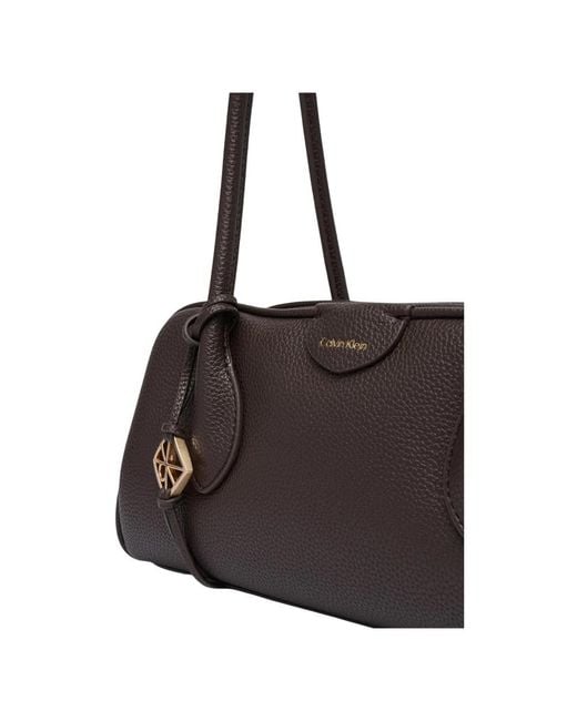 Calvin Klein Brown Shoulder Bags