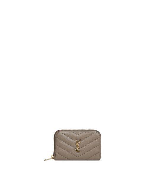 Saint Laurent Gray Wallets & Cardholders