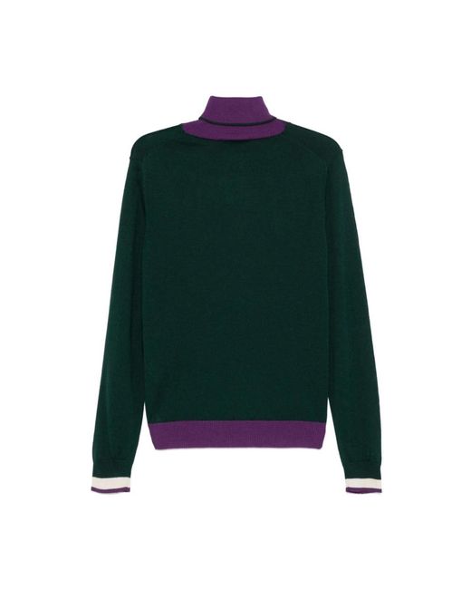 Manuel Ritz Green Turtlenecks for men