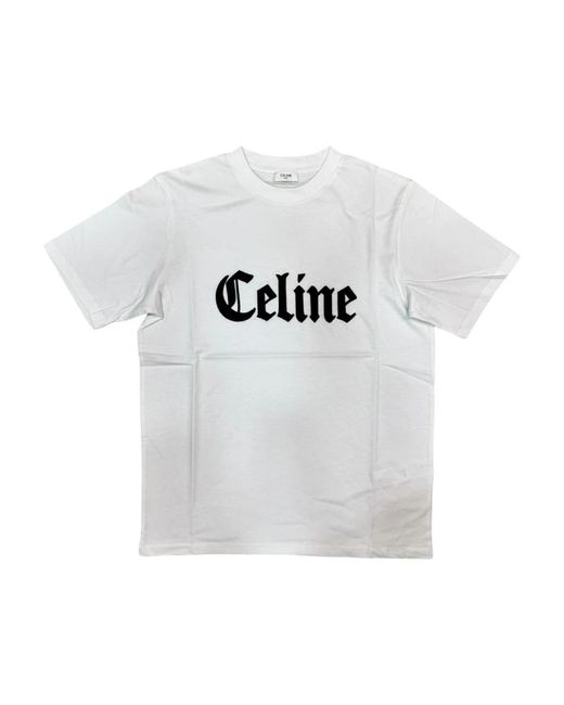 Céline T-Shirts in het White voor heren