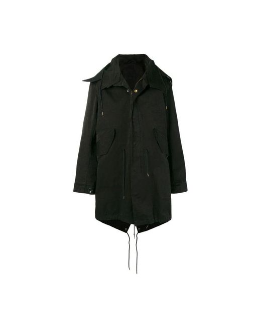 C P Company Black Parkas for men