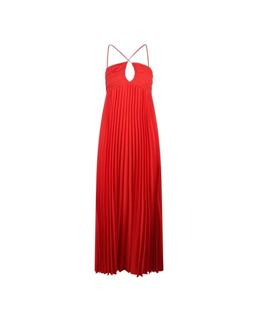 P.A.R.O.S.H. Red Maxi dresses