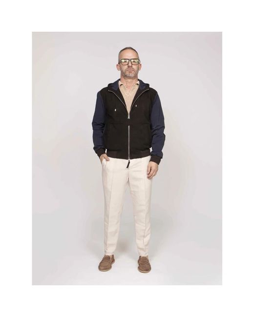 The Jack Leathers Jackie Bomber Jacket in het Black voor heren
