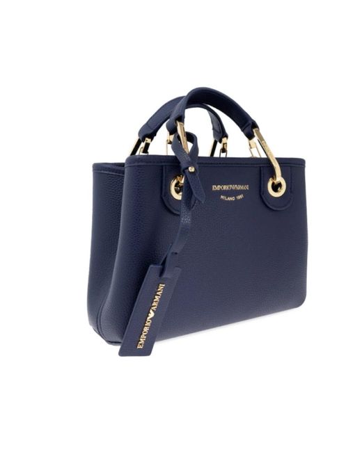 Emporio Armani Blue Handbags