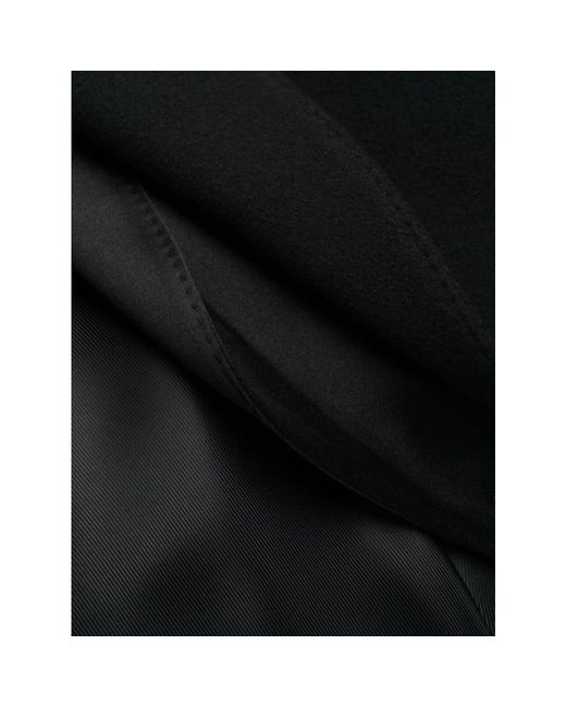 Alexander McQueen Black Single-Breasted Coats for men