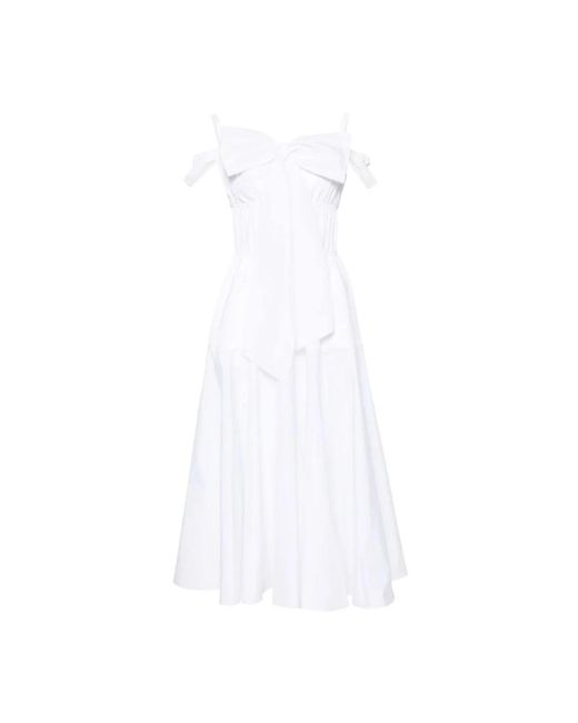 Patou White Midi Dresses