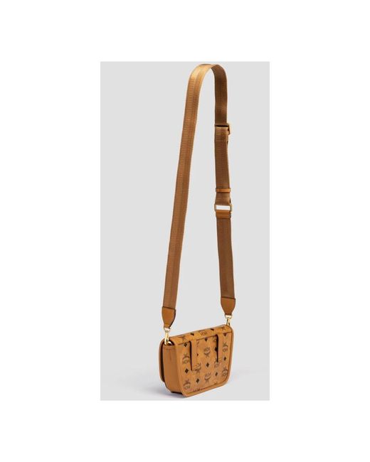 MCM Brown Aren Messenger-Tasche