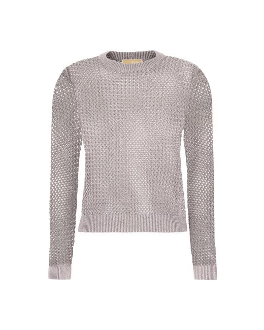 Knitwear > round-neck knitwear Michael Kors en coloris Gray