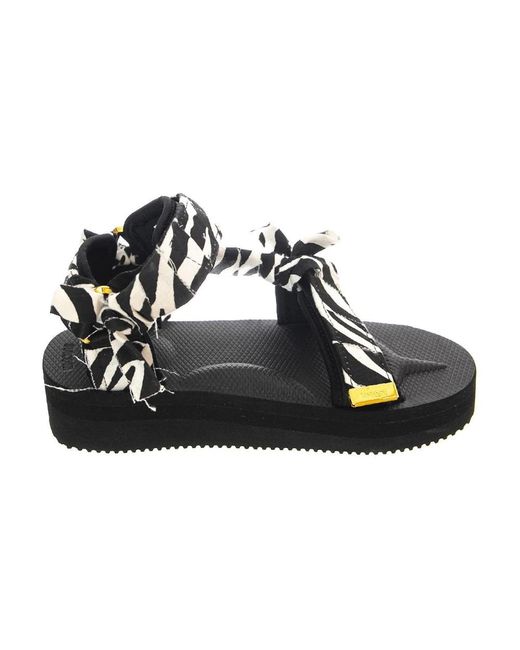 Suicoke Flipflops in het Black