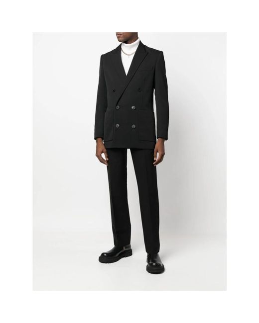 Balmain Jassen ,Zwart ,Wol Blazers in het Black voor heren