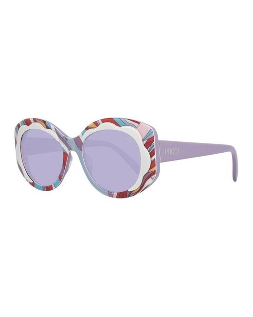 Emilio Pucci Purple Sonnenbrille Ep0136 80er 53