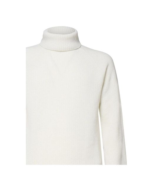 K-Way White Turtlenecks for men