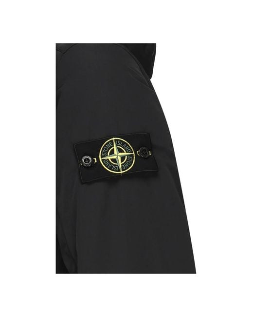 Stone Island Winter Jackets in het Black voor heren
