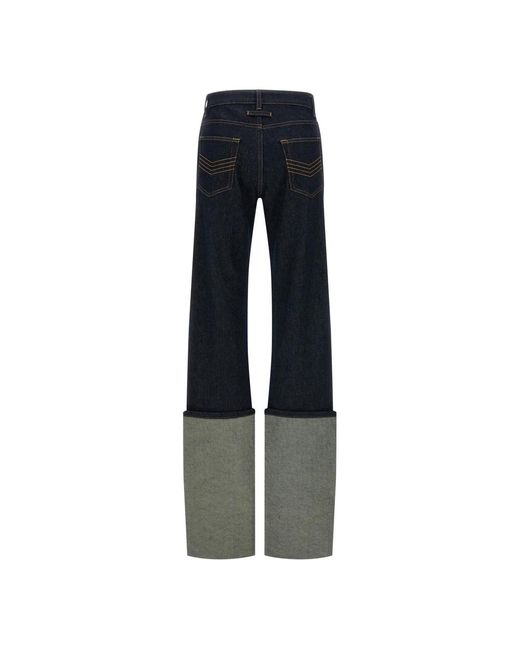 Jean Paul Gaultier Blue Straight Fit Jeans