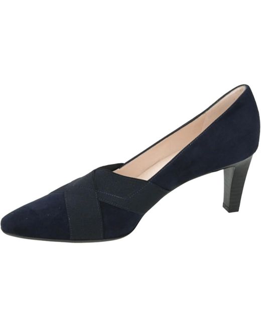 Peter Kaiser Blue Blaue Wildleder Pumps