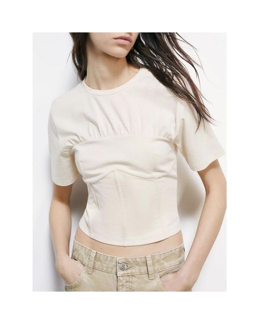 Patrizia Pepe White Blouses
