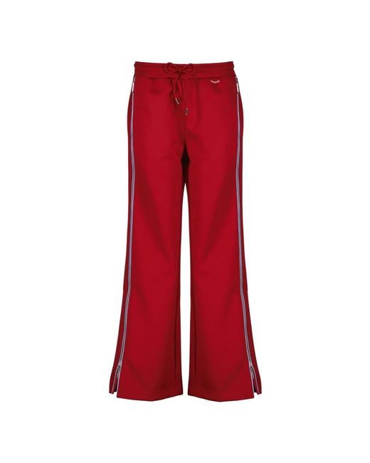 Rabanne Red Wide Trousers