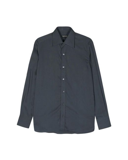 Tom Ford Blue Casual Shirts for men
