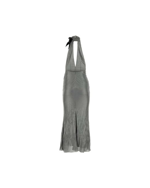 Alessandra Rich Gray Party Dresses