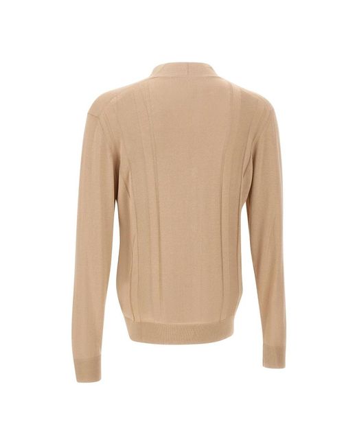 Tagliatore Natural Cardigans for men