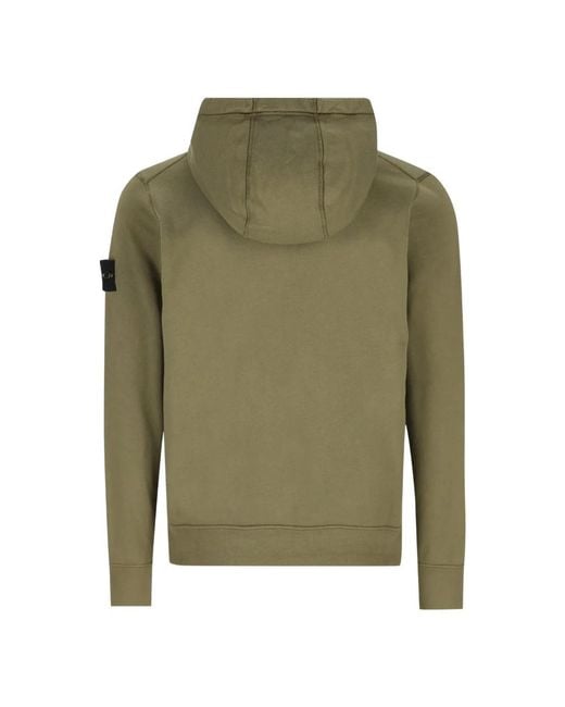 Zip-Throughs Stone Island de hombre de color Green