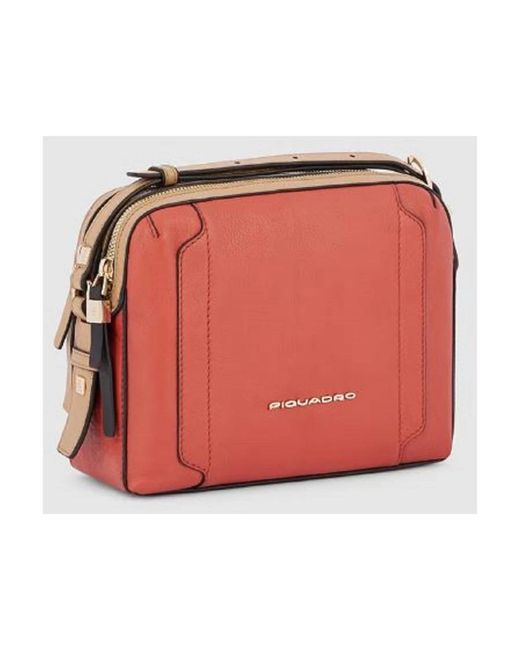 Piquadro Red Handbags