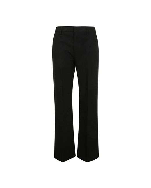 Dondup Black Wide Trousers