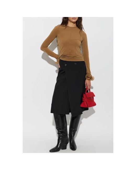 Blouses Moschino de color Brown