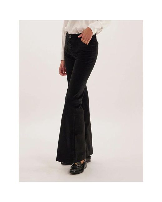 Ines De La Fressange Paris Black Charlotte hose