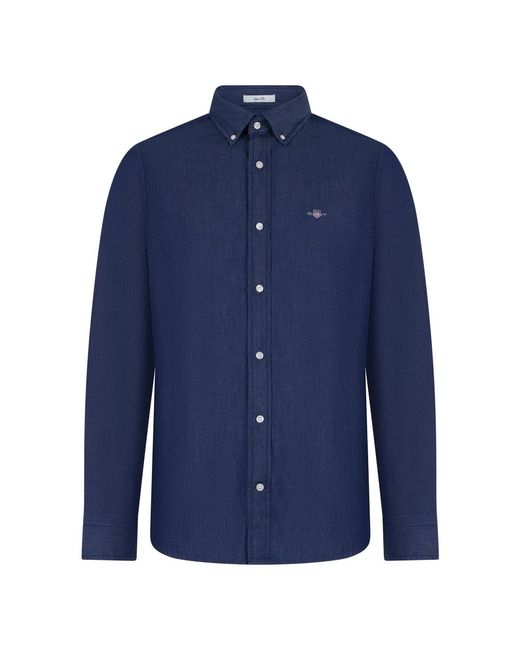 Gant Blue Casual Shirts for men