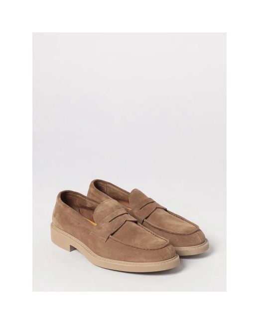 Doucal's Natural Loafers for men