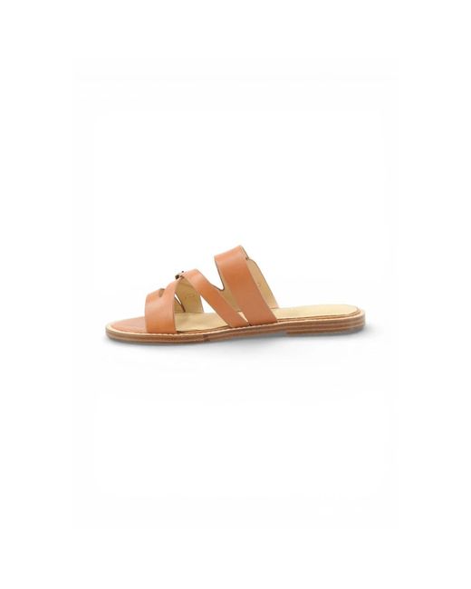 Guess Brown Grayden Slide